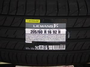 姫路（兵庫県姫路市）の安いタイヤ ダンロップ ル・マン Ⅴ＋ LM5+ 205/60R16 92H